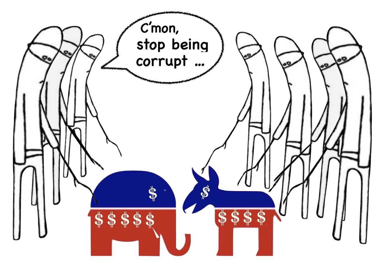 C'mon, stop being corrupt ...